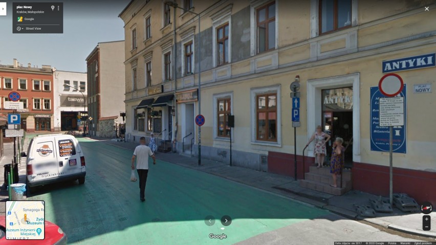 Mieszkańcy Krakowa na zdjęciach Google Street View. Zobacz, kogo uchwycił aparat [ZDJĘCIA]