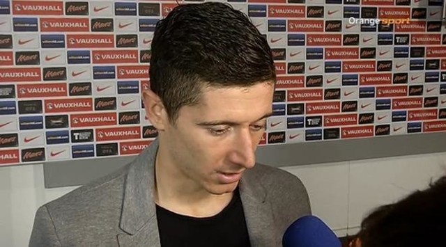 Robert Lewandowski komentuje mecz Anglia-Polska.