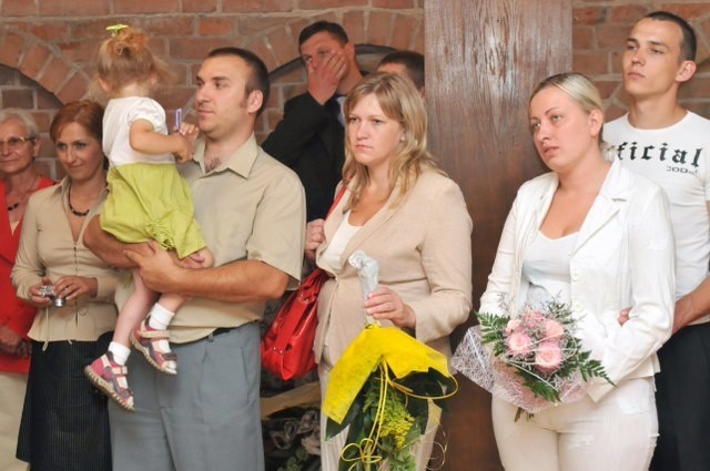 Ceremonia ślubna - Lidia i Arkadiusz Halasafot. Piotr Czaplinski