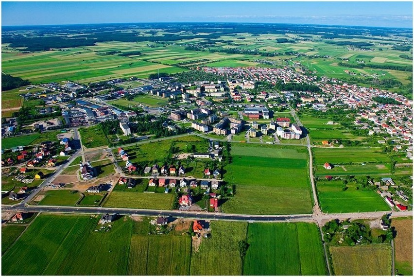 Kolno to jedno z najstarszych miast w województwie podlaskim. Tak wygląda z lotu ptaka! [ZDJĘCIA]