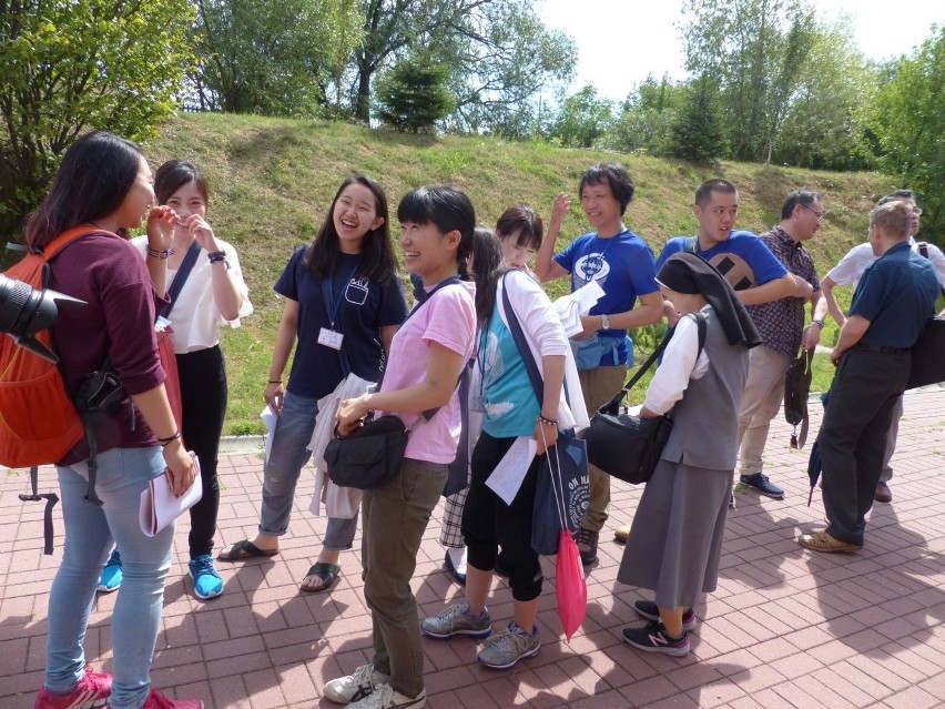 Msza w języku japońskim z uczestnikami Światowych Dni Młodzieży