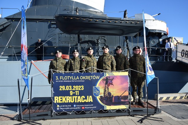 3. Flotylla Okrętów rekrutowała dziś w Gdyni!