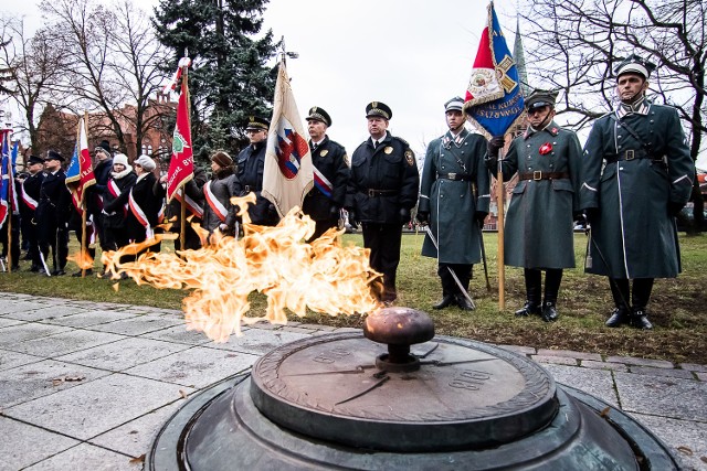 Dzisiaj w Bydgoszczy odbyły się obchody 98. rocznicy wybuchu Powstania Wielkopolskiego. Pogoda na dzień (28.12.2016)  | KUJAWSKO-POMORSKIEŹródło: TVN Meteo Active/x-news