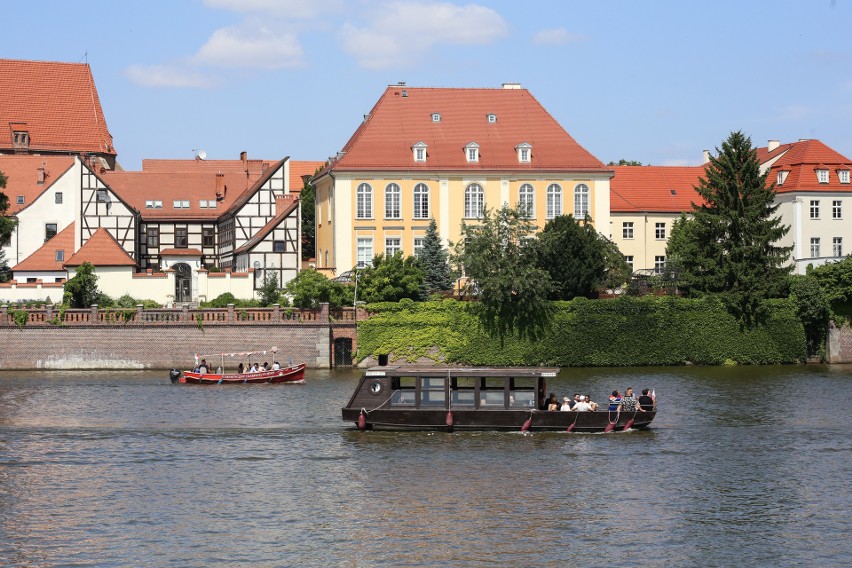 Wrocławianie wypoczywają na wodzie 18.07.2021