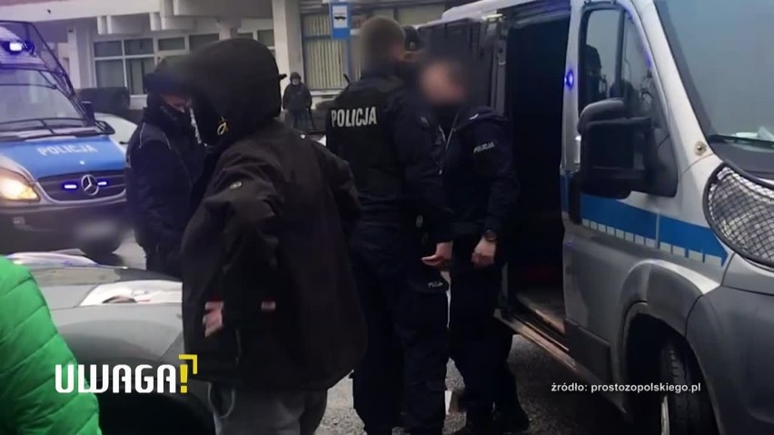 Pan Mariusz nie zakrył ust i nosa. Interweniowali policjanci...