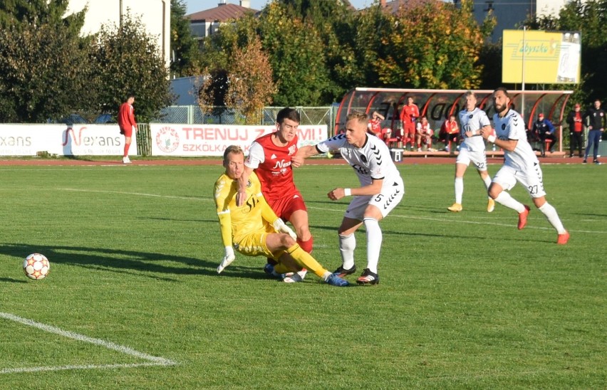 Trzecia liga. Pilica Białobrzegi - Polonia Warszawa 1:2 (ZDJĘCIA Z MECZU)