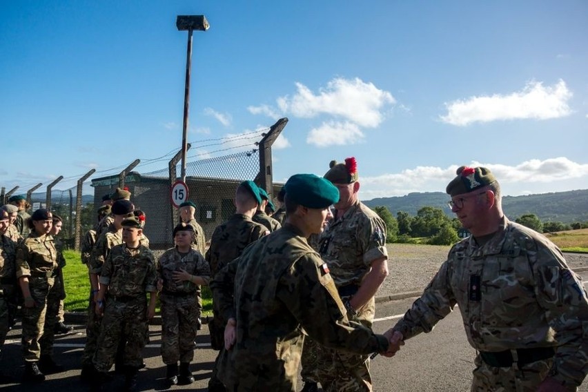 Kadeci z XIV LO szkolili umiejętności wojskowe w Szkocji