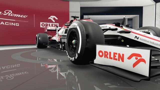 Zobacz bolid Alfa Romeo Racing Orlen w grze F1 2020