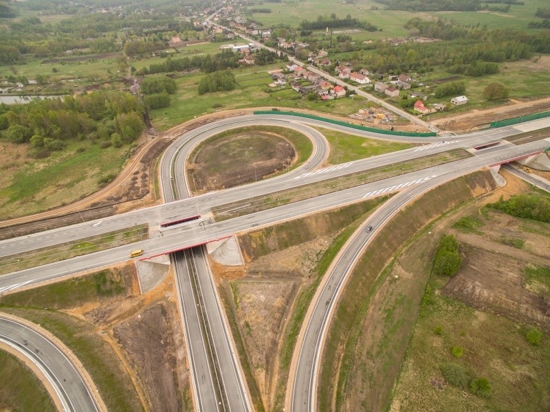Autostrada A1 od Pyrzowic do południowych okolic Częstochowy...