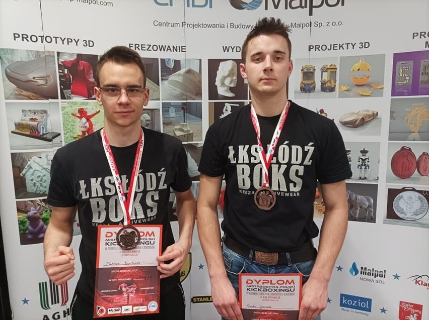 Kolejne medale wojowników z ŁKS Łódź Boks w Mistrzostwach Polski w Kickboxingu Low-kick