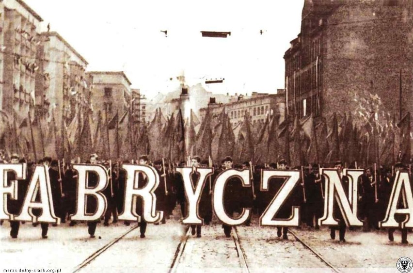 Ulica Piłsudskiego, rok 1975.