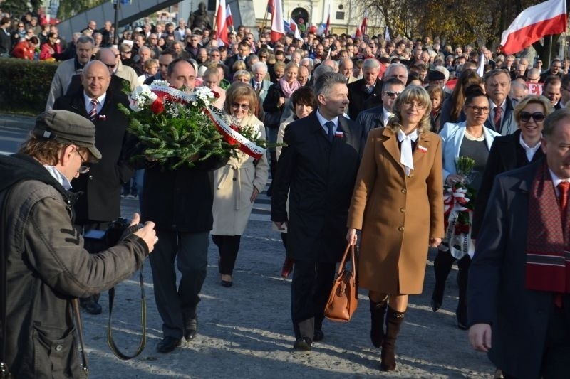 Częstochowa. Marsz Niepodległości środowisk prawicowych