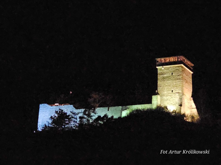 Zamek w Muszynie odwiedza kilkaset osób dziennie. Szykują dodatkową atrakcje, obiekt będzie podświetlony. Take są propozycje kolorów