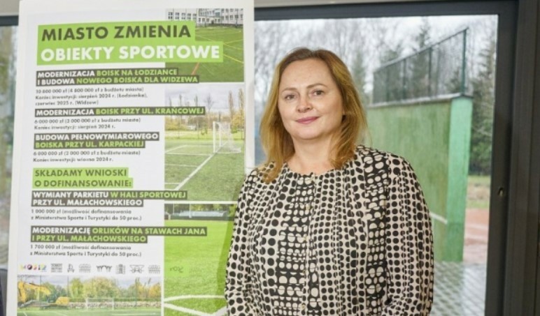 Joanna Skrzydlewska: Przy ul. Karpackiej powstaje już boisko ze sztuczną trawą
