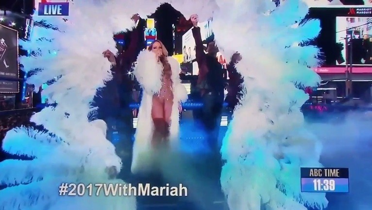 Mariah Carey i katastrofa podczas sylwestrowego występu na Times Square. "To był sabotaż" [WIDEO]