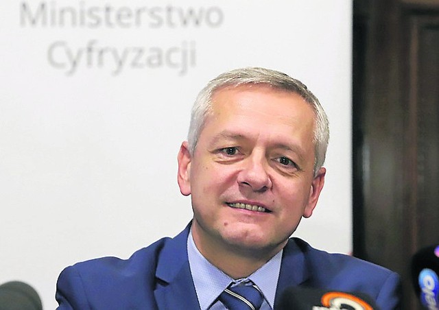 W ostatni wtorek Politechnikę Łódzką odwiedził Marek Zagórski, minister cyfryzacji