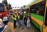 Poważny wypadek w Poznaniu. Zderzyły się dwa tramwaje na ulicy Hetmańskiej. 15 osób rannych, lądował śmigłowiec LPR. Zobacz zdjęcia i wideo
