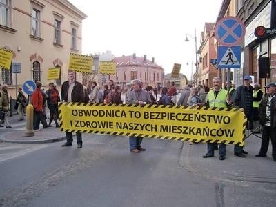 W Skawinie nie pomogły protesty na drodze krajowej. Sprawa budowy obwodnicy nadal stoi w miejscu. Fot. Ewa Tyrpa