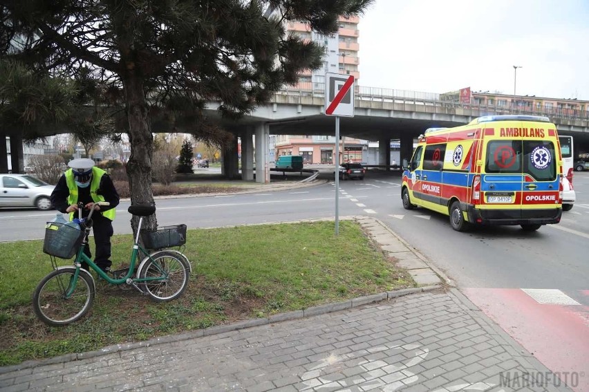 Wypadek w Opolu. Jedna osoba została ranna.