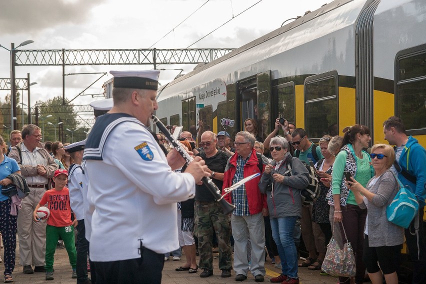 17 września do Ustki zawitał pociąg specjalny "Galeon"....