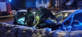 Wypadek w Zakopanem. Zderzyły się dwa samochody osobowe, jedna osoba została poszkodowana