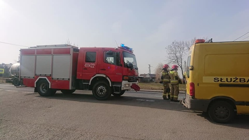 Wypadek na drodze krajowej nr 8 w Radzikowie na Dolnym...