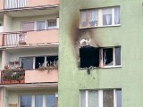 Nocny pożar na os. Słonecznym w Szczecinie! Zginęła jedna osoba. Trwa ustalanie przyczyn pożaru