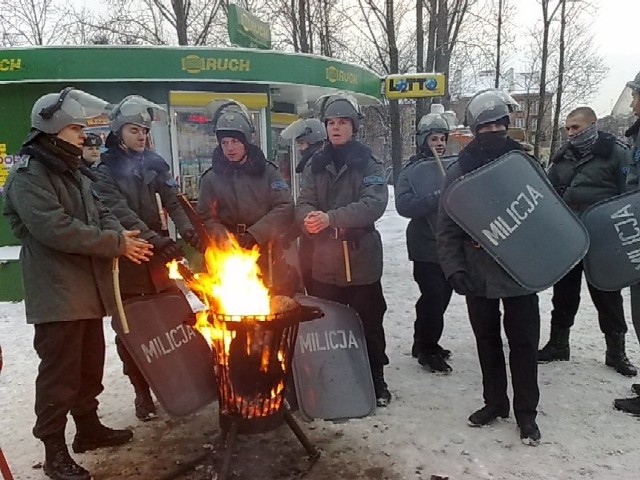 29. rocznica. Happening na ulicy Sienkiewicza.