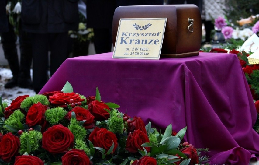 Krzysztof Krauze został pochowany w Kazimierzu Dolnym