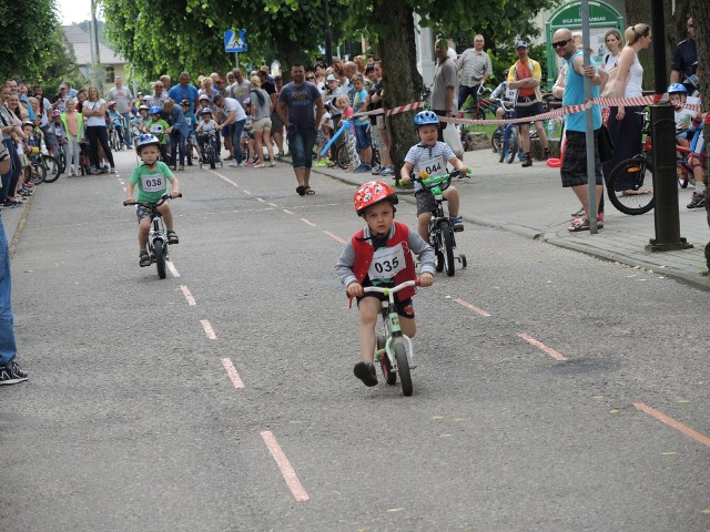 To już drugie zawody rowerkowe w Miastku.