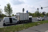 Wypadek w Toruniu. Zderzenie trzech aut na skrzyżowaniu Łódzkiej i Włocławskiej [zdjęcia]