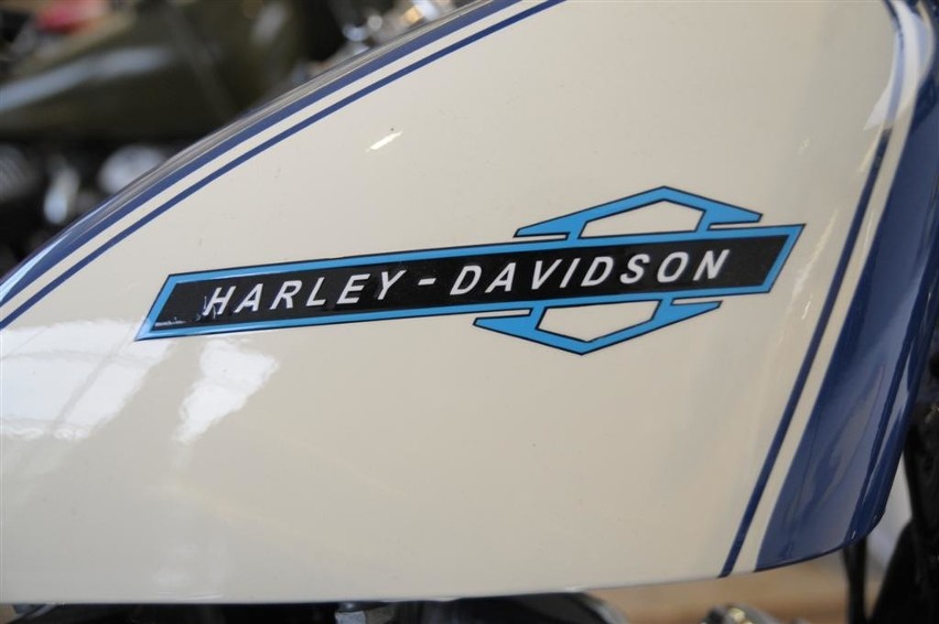 Wystawa motocykli Harley-Davidson w galerii Opolanin w...