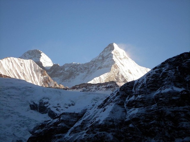 Nada Devi w Himalajach Garhwalu w Indiach