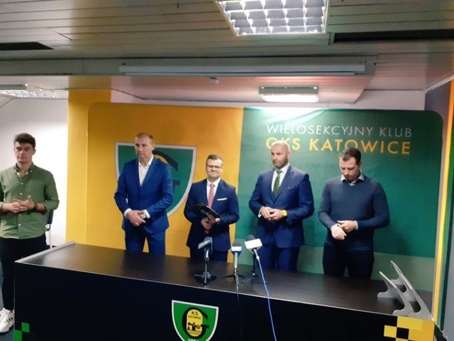 Konferencja prasowa GKS Katowice