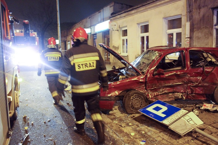 Groźny wypadek na skrzyżowaniu Zielonej i Żeromskiego w...