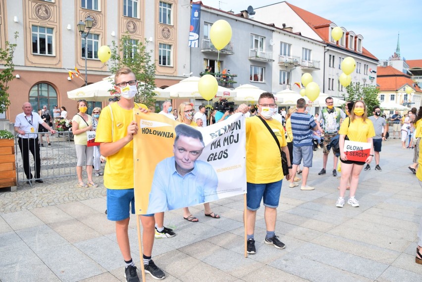 Białostoczanin Szymon Hołownia przyjechał na Rynek...