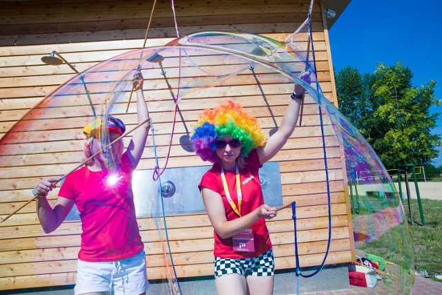 Na plaży w Dojlidach będą czekać na Was nasze animatorki