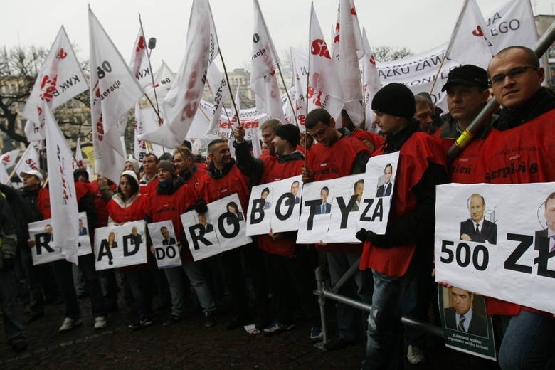 Manifestacja w Katowicach