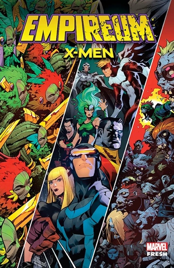 Album zawiera materiały opublikowane pierwotnie w zeszytach „Empyre: X-Men” #1–4