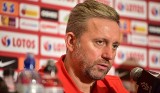Jerzy Brzęczek i Robert Lewandowski posprzeczali się po meczu z Włochami. Reprezentacja Polski w Lidze Narodów przegrała 0:1
