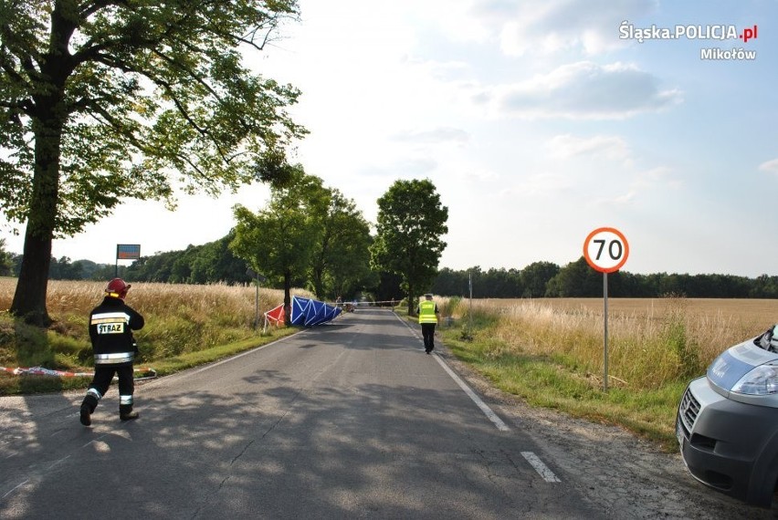 W tragicznym wypadku motocyklisty w Mikołowie zginął 33...