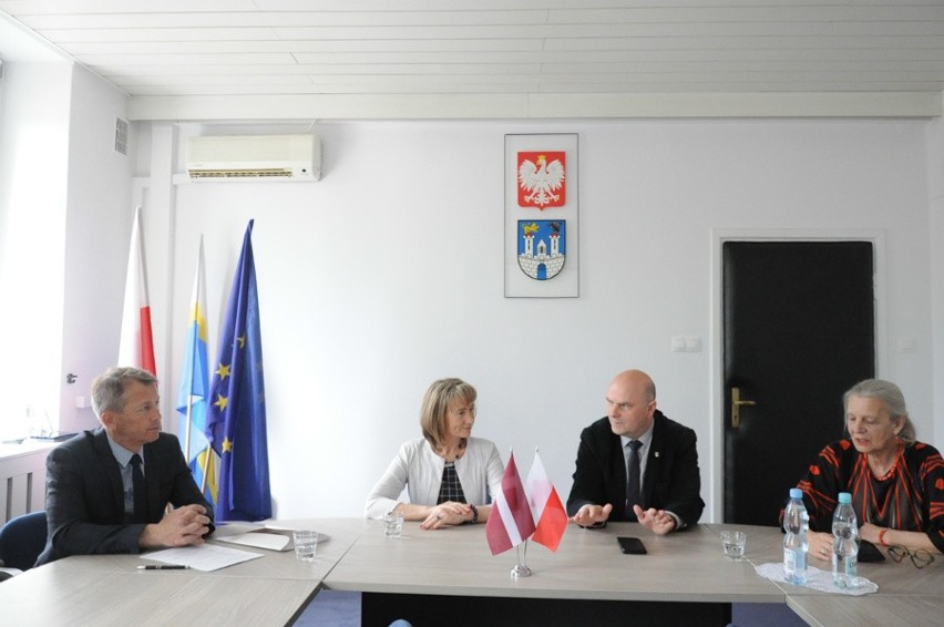 Wizyta delegacji z Rezekne w Częstochowie.