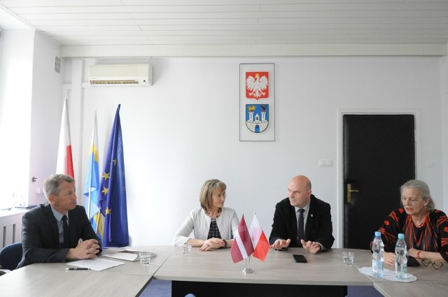 Wizyta delegacji z Rezekne w Częstochowie.