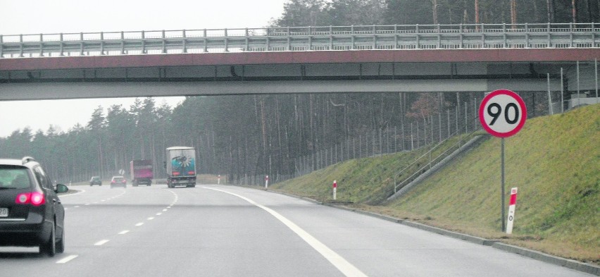 Autostrada A1 w Żorach...