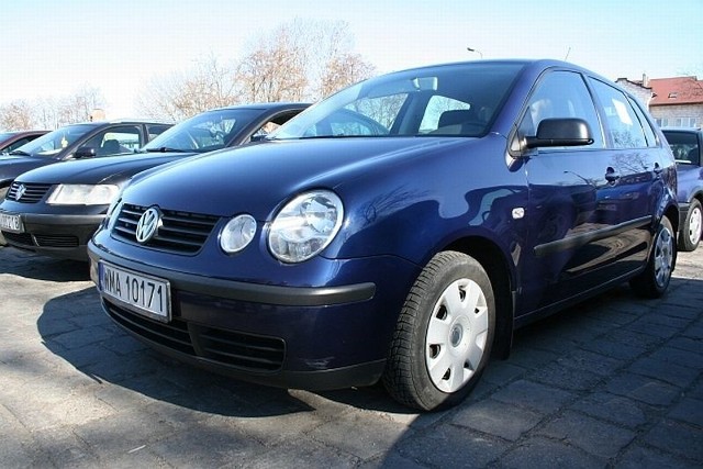 VW Polo, 2002 r., 1,4 TDI, klimatyzacja, ESP, ABS, 4x airbag, elektryczne lusterka, centralny zamek, 13 tys. 200 zł;