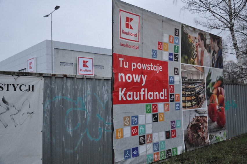 Kaufland przy Kromera już prawie gotowy. Otwarcie za miesiąc [ZDJĘCIA]