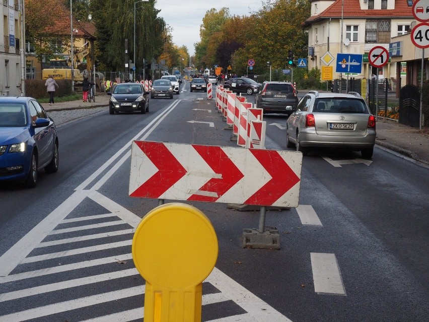 Remont ul. Piłsudskiego w Koszalinie ciągnie się już od...