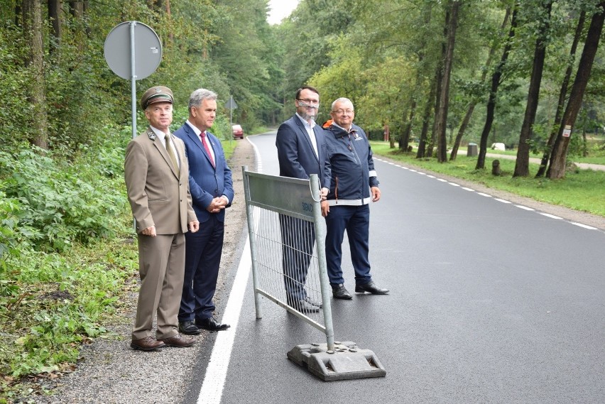 Otwarcie drogi powiatowej Tenczynek-Rudno. To jedna z...