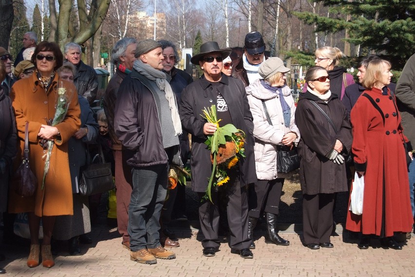 Uroczystości pogrzebowe znanego piosenkarza Bogusława Meca.