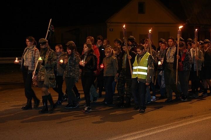 Marsz w Mońkach
